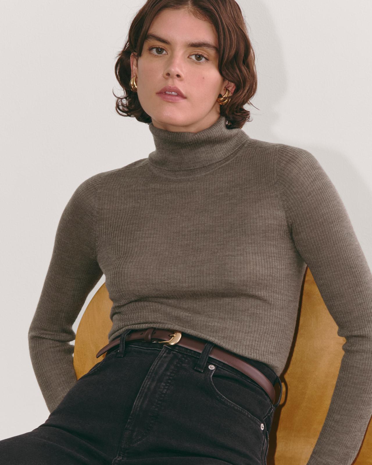 The Turtleneck in Ultrasoft Merino Product Image