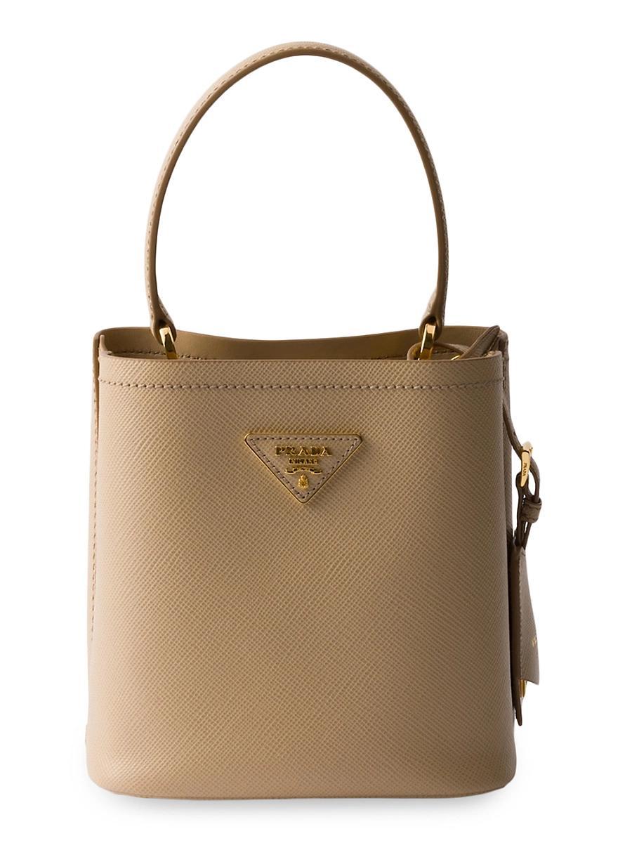 Womens Panier Saffiano Leather Mini Bag Product Image