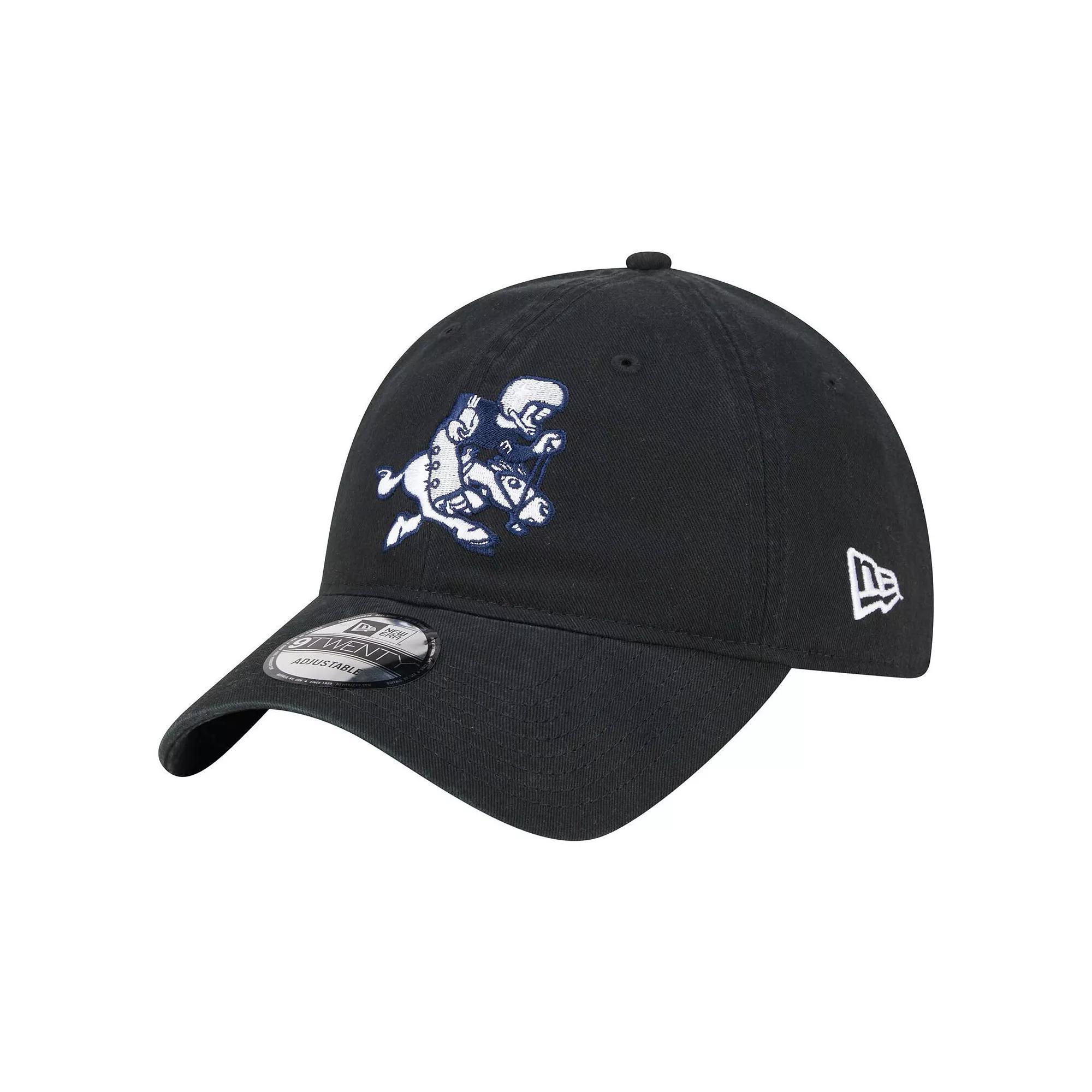 Men's New Era  Black Dallas Cowboys Main 9TWENTY Adjustable Hat Product Image
