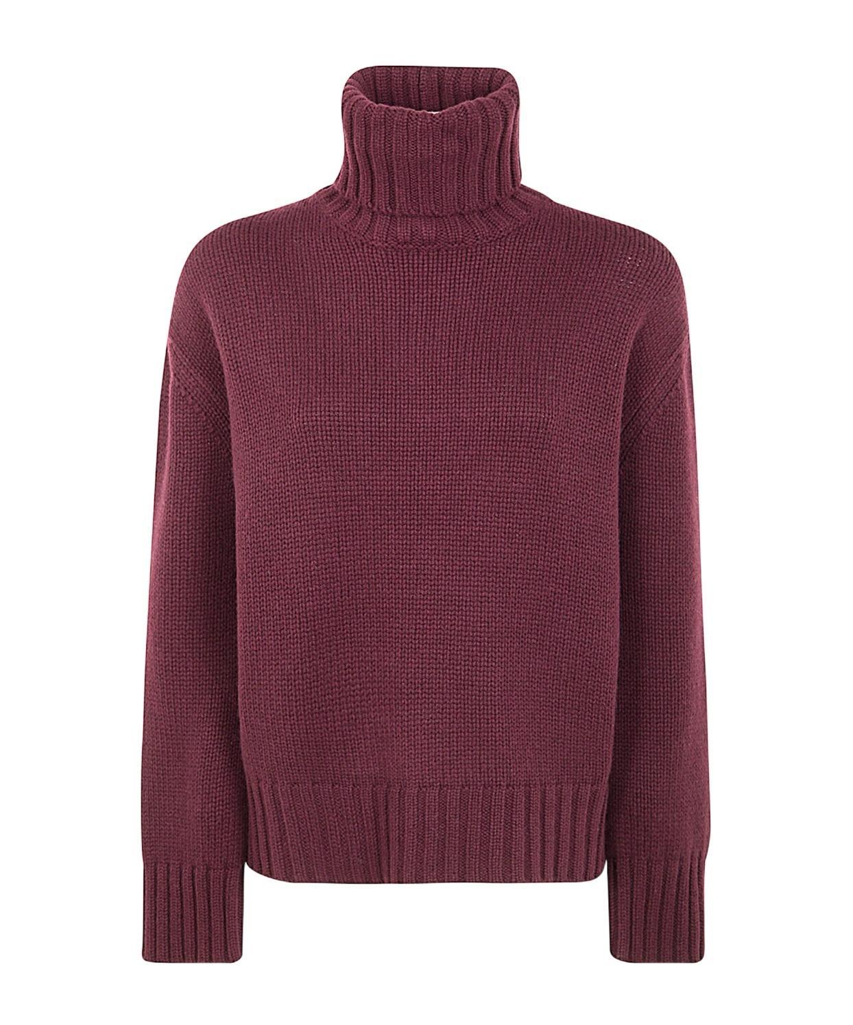 FABIANA FILIPPI Turtleneck Sweater In Red Product Image