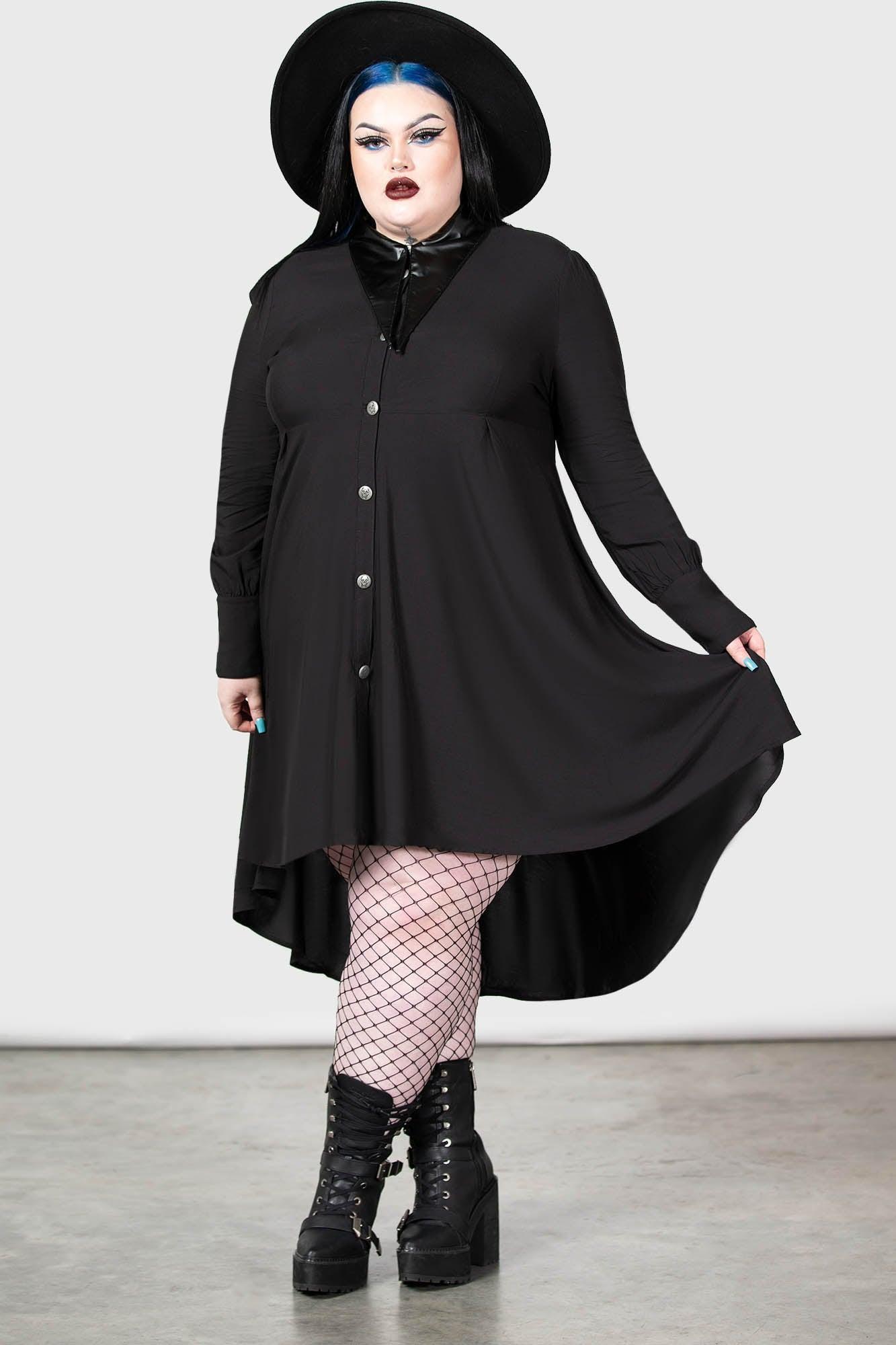 Heavens Below Shirt Dress Female Product Image