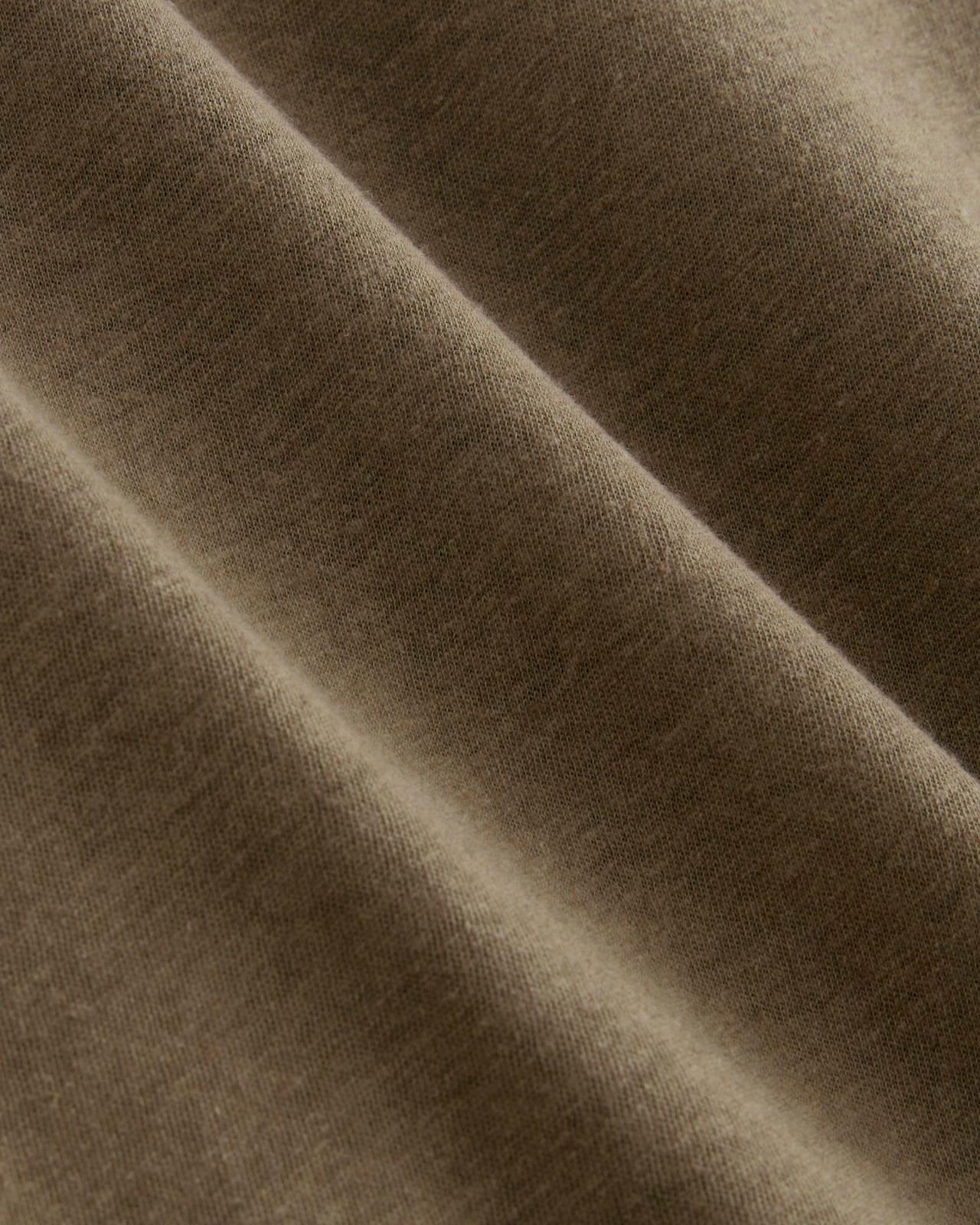 The Box-Cut Tee in Cotton Linen Product Image