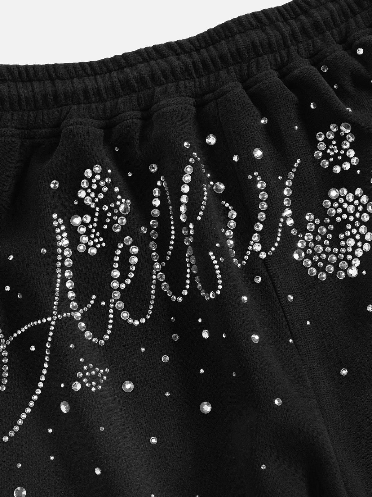 Aelfric Eden Rhinestone Super Baggy Barrel Sweatpants Product Image