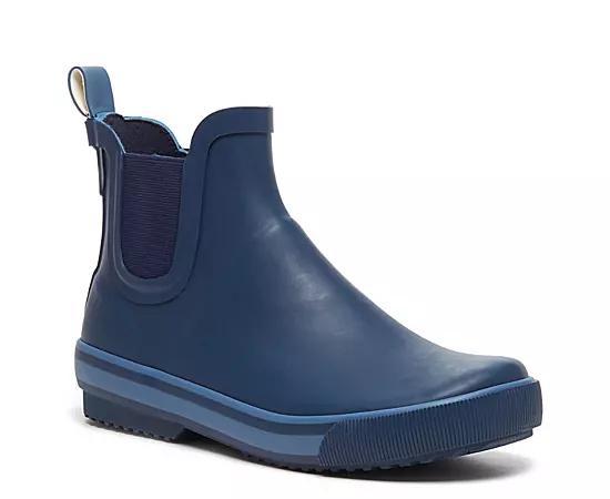 Rocket Dog Rainbow Womens Chelsea Rain Boots Blue Product Image