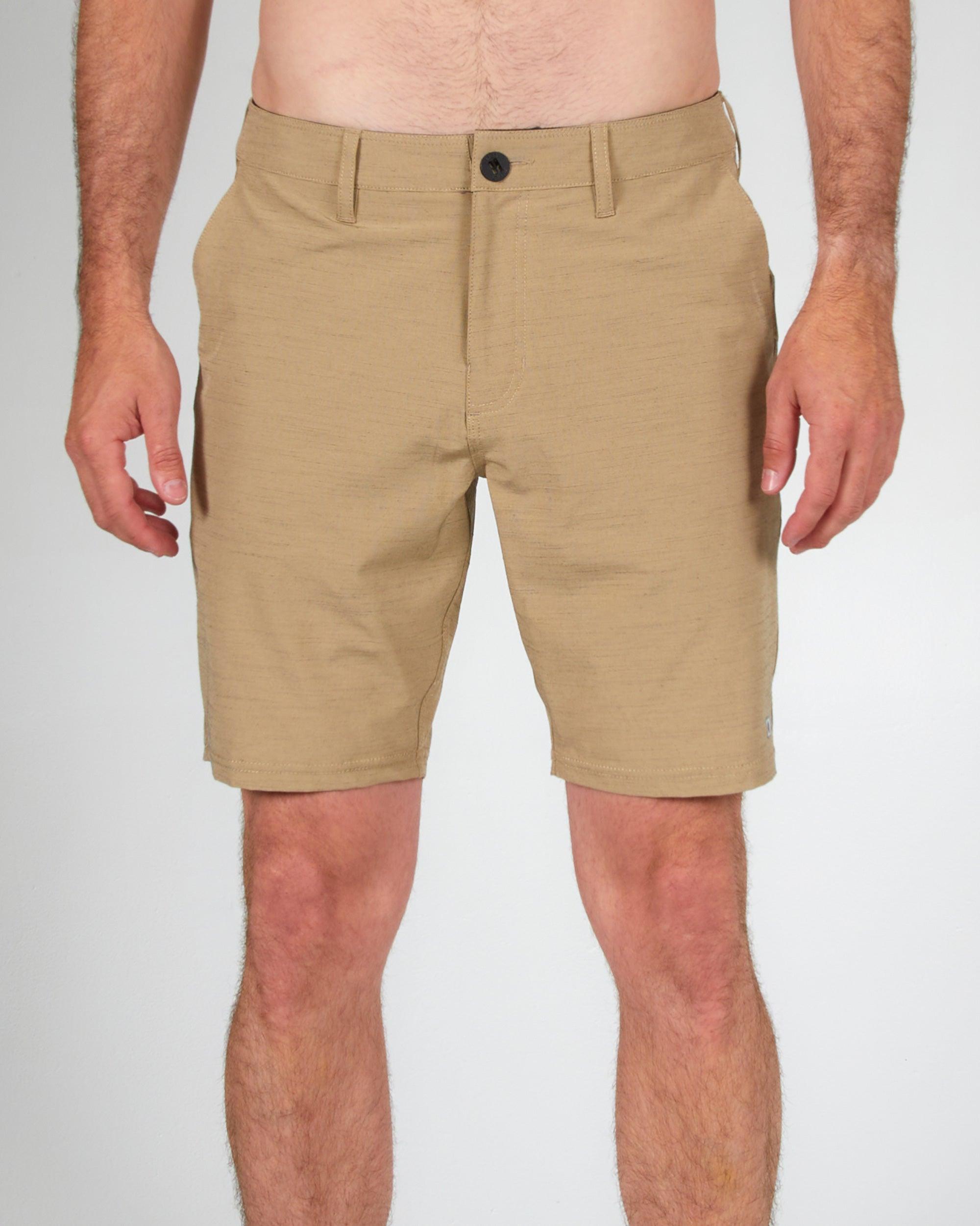Drifter 19" Hybrid Short - Khaki Male Product Image