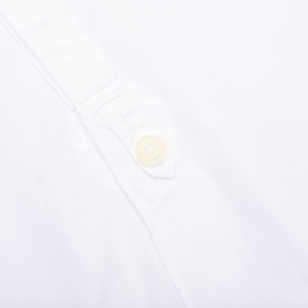 Double Round Collar Shirt - Off White Male Product Image