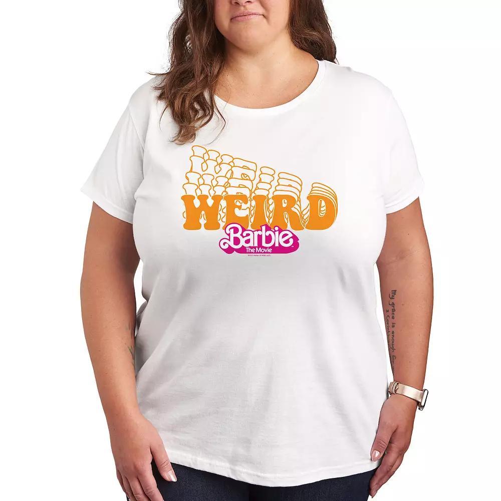 Plus Barbie The Movie Weird Barbie Graphic Tee, Womens Product Image