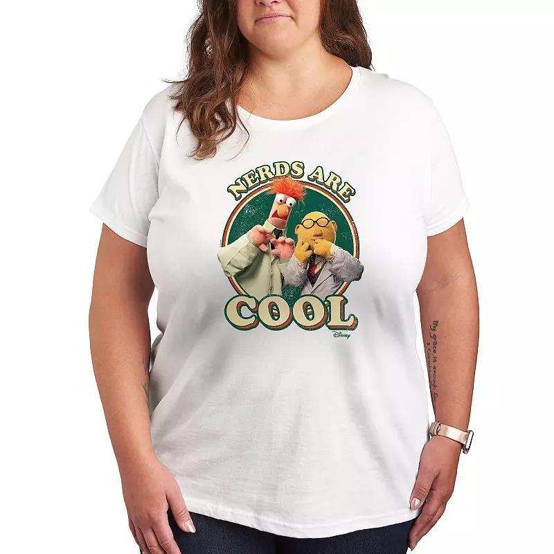 Plus Size Frostys Tree Farm Holiday Graphic Tee, Women's, Size: 3XL, Heather Grey Product Image