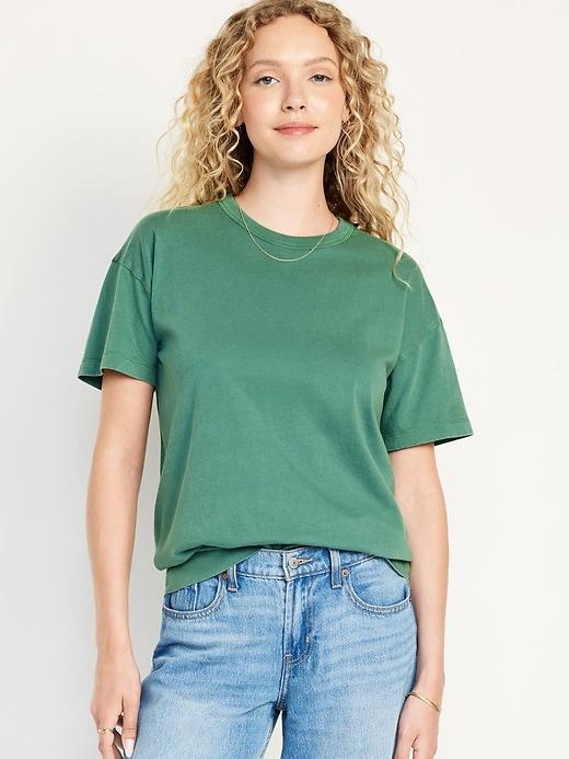 Oversized EveryWear Tunic T-Shirt Product Image