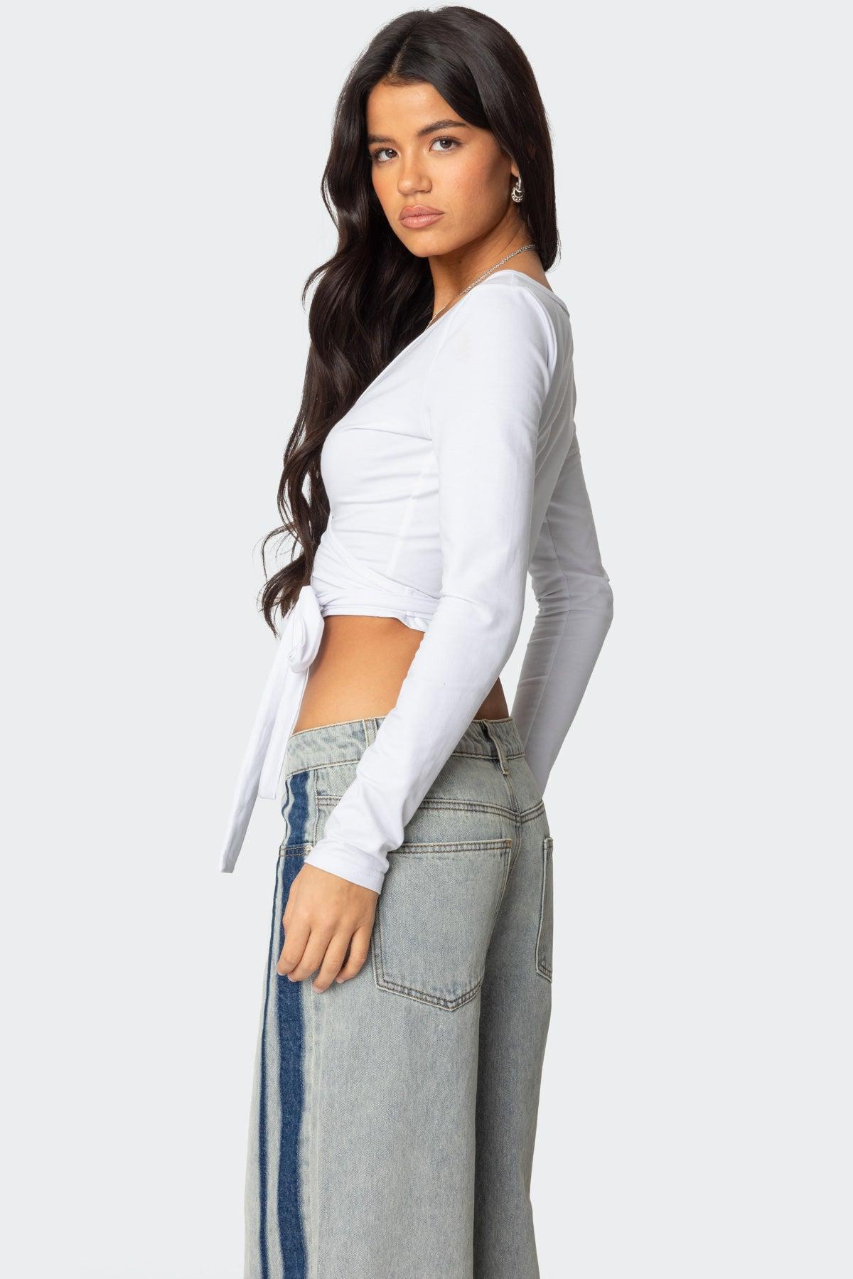 Side Stripe Washed Low Rise Jeans Product Image