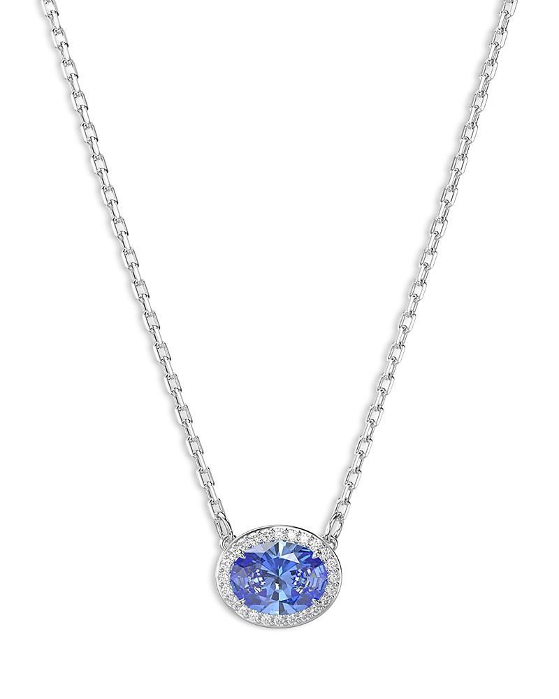 Swarovski Constella Oval Cut Short Crystal Pendant Necklace Product Image