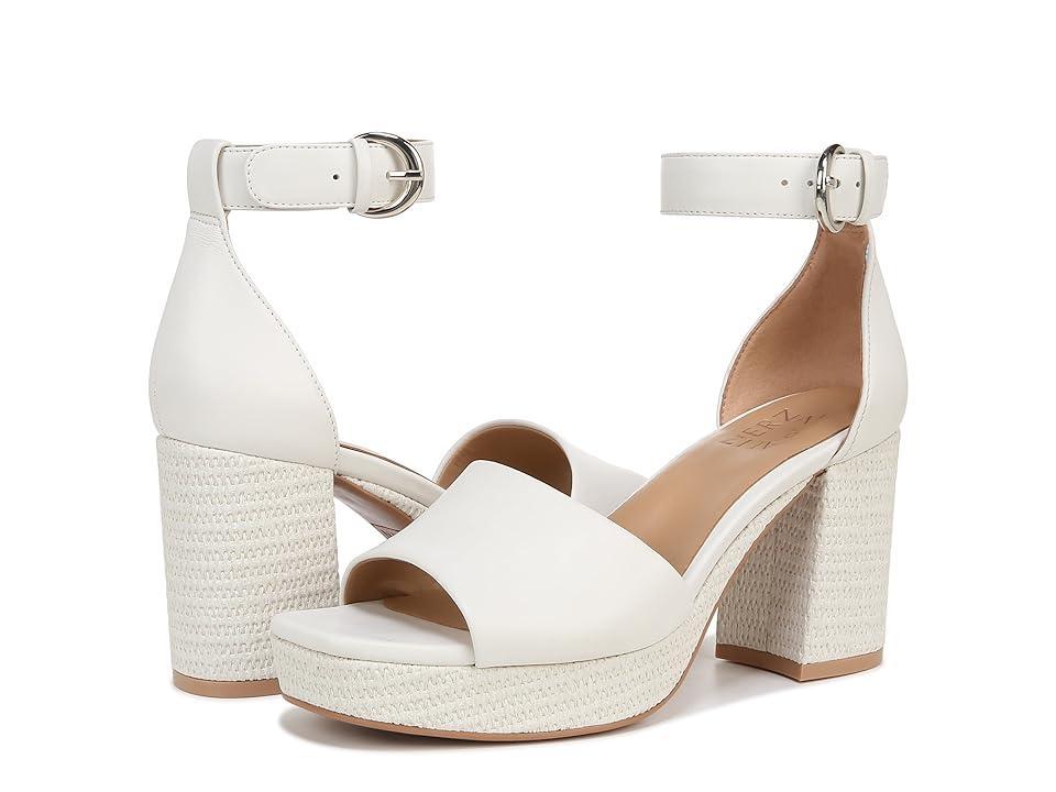 Naturalizer Pearlyn Leather Ankle Strap Platform Sandals Product Image
