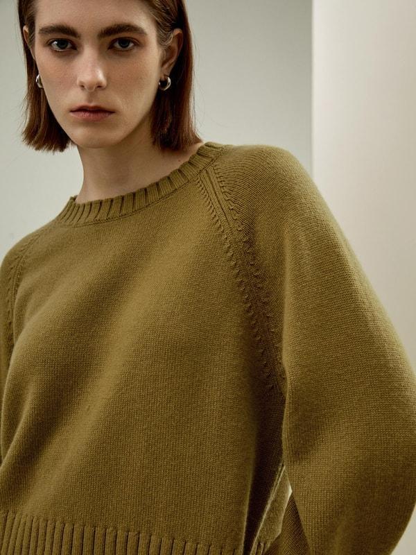Oversized Gelato Wool-Blend Sweater Product Image