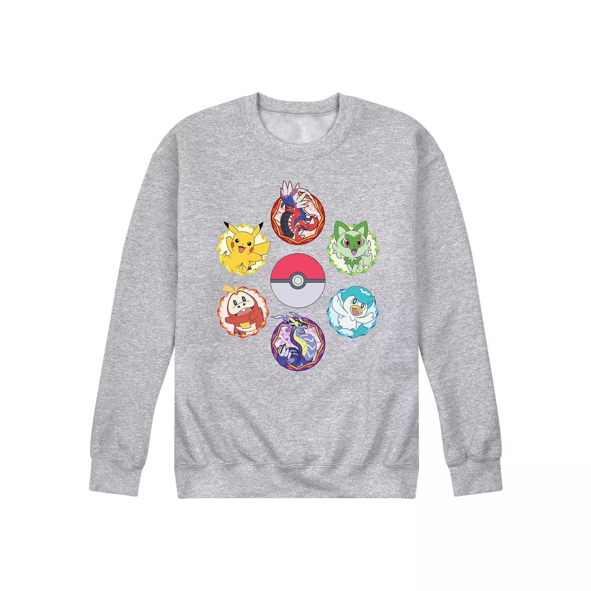 Mens Pokemon Sparkle Badges Fleece Product Image