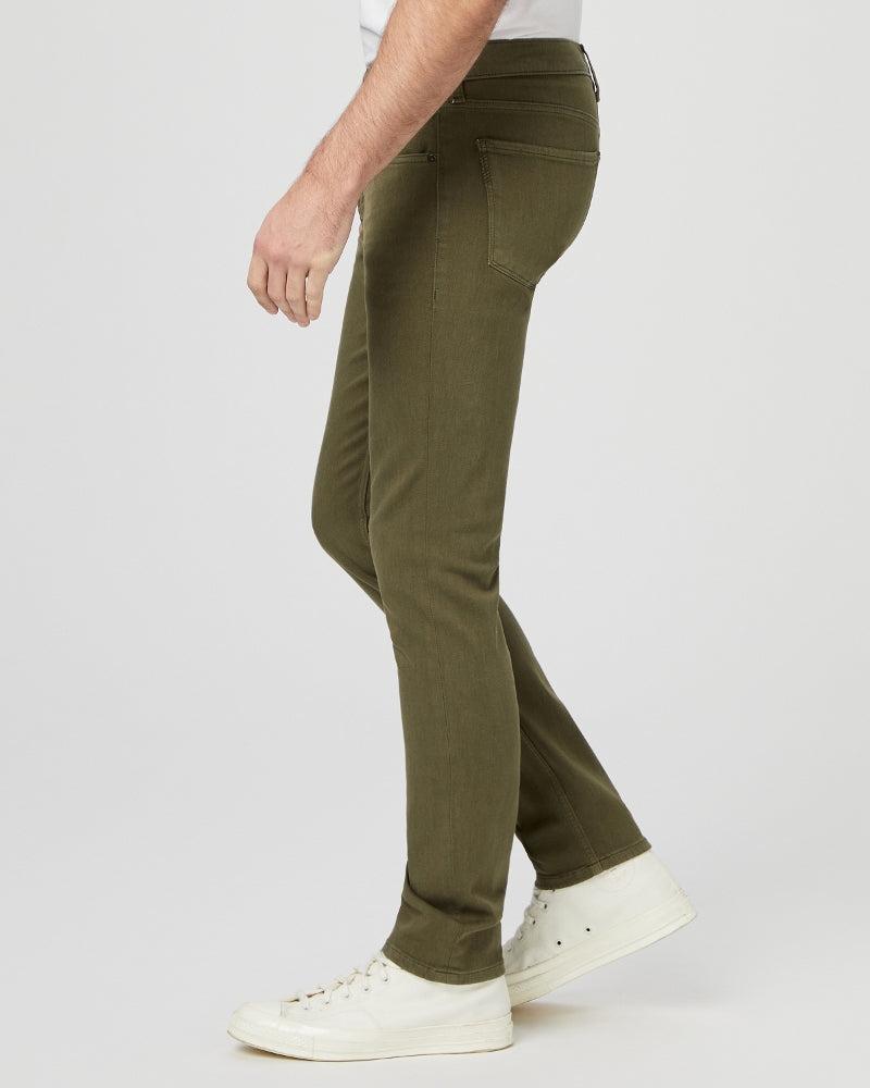 Paige Lennox Courtyard Army Green Jeans Product Image