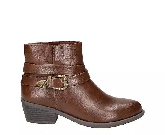 Easy Street Skyler Women's Western Ankle Boots, Size: 6, Black Product Image