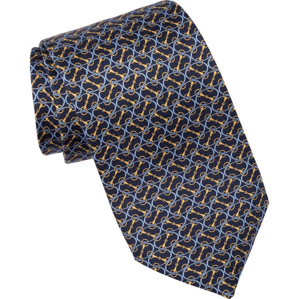 Elizabetta Palio - Printed Silk Tie for Men in Brown at Nordstrom Product Image