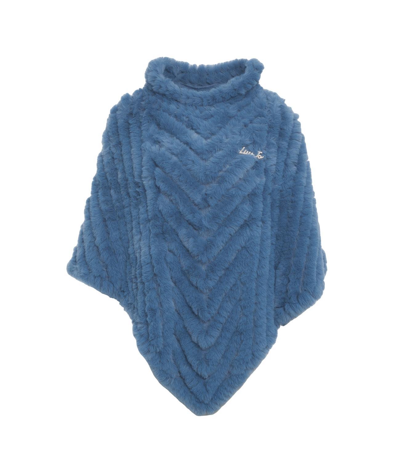 Faux fur cape Product Image