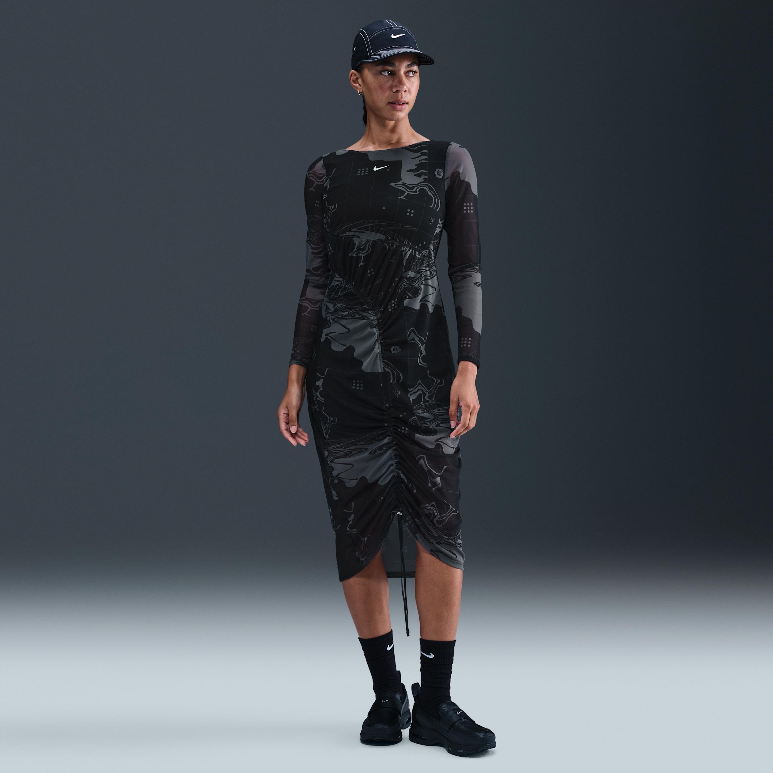 Nike Women's Serena Williams Design Crew Mesh Midi Dress Product Image