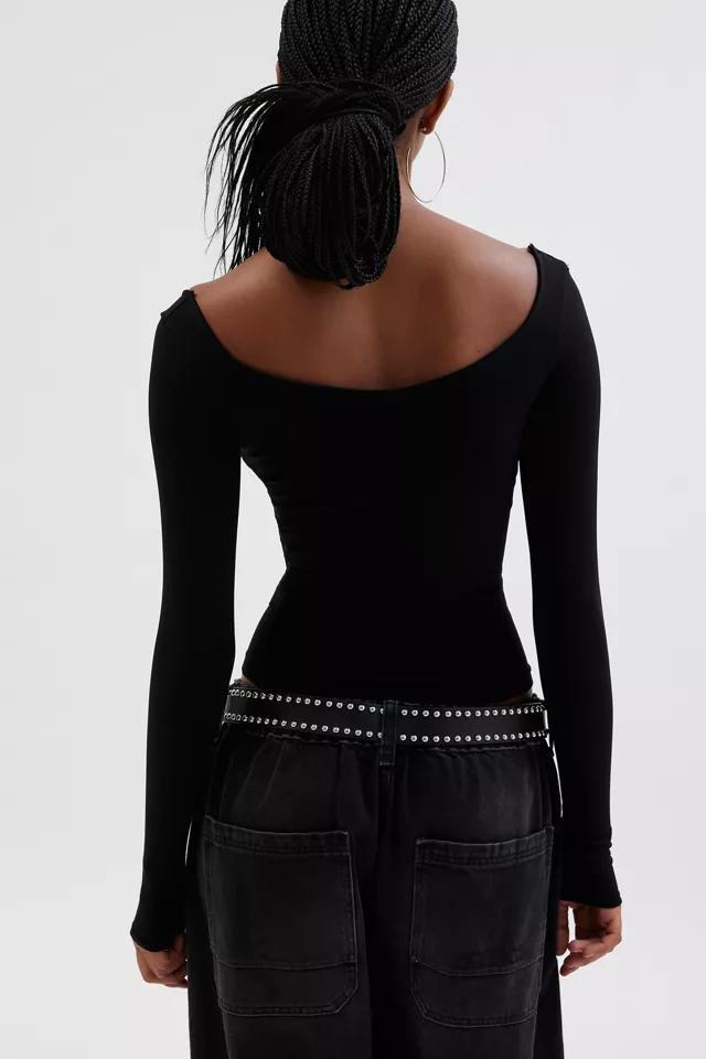 Out From Under Roux Seamless Long Sleeve Top Product Image