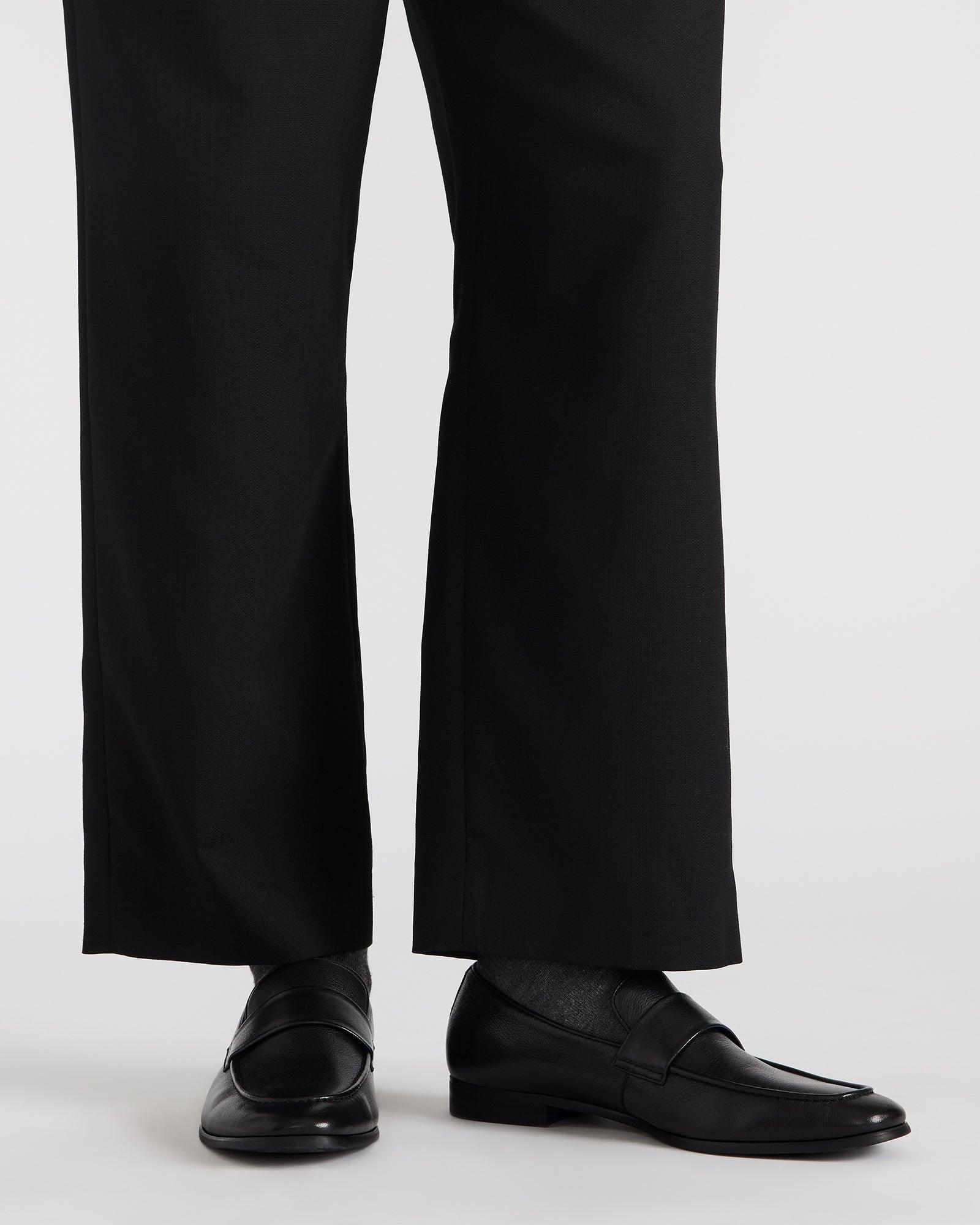BISCUIT BLACK LEATHER Male Product Image