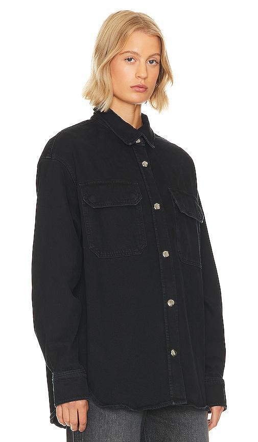 Camryn Upsized Denim Shirt AGOLDE Product Image