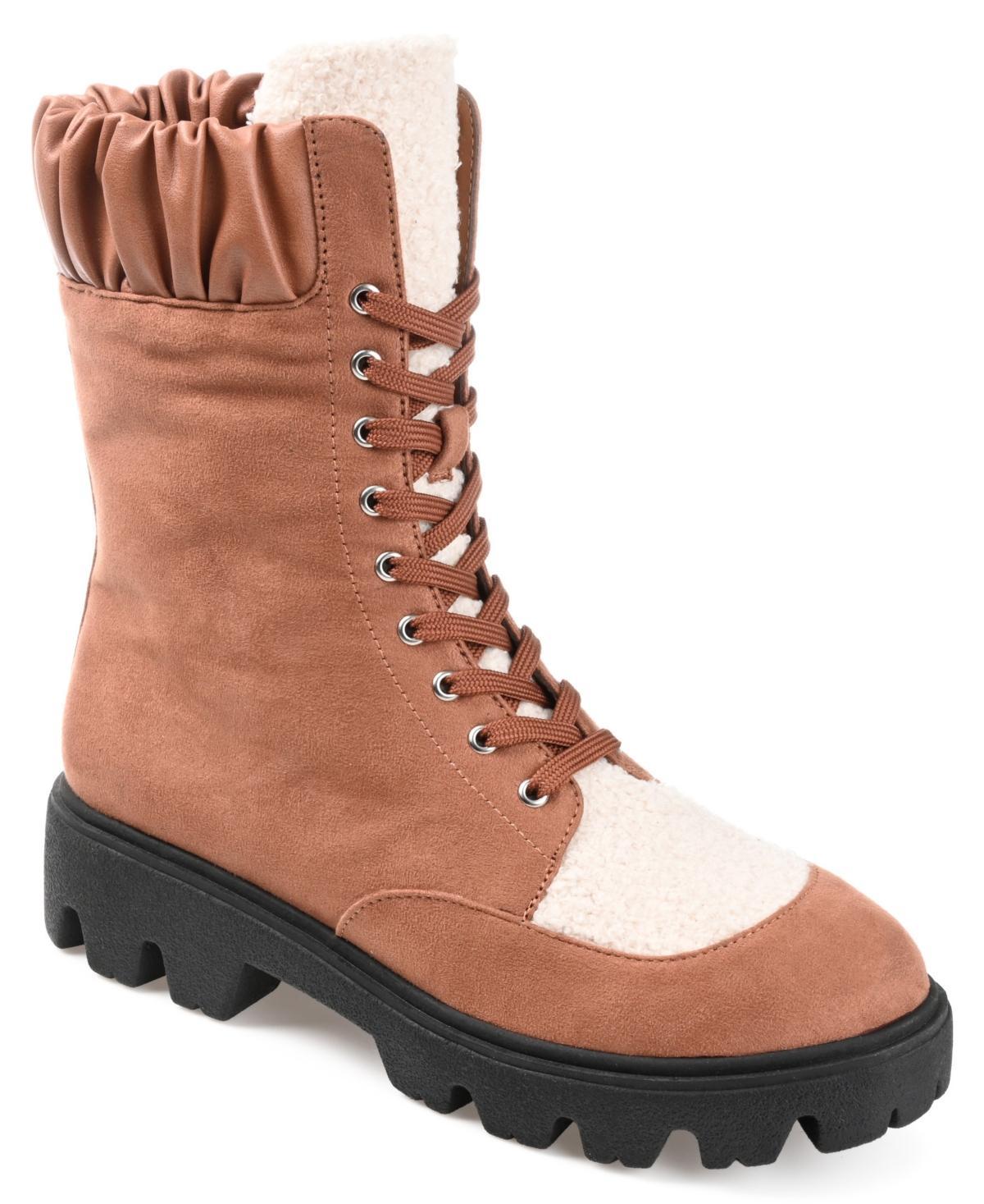 Journee Elinor Tru Comfort Foam Womens Hiker Boots Green Product Image