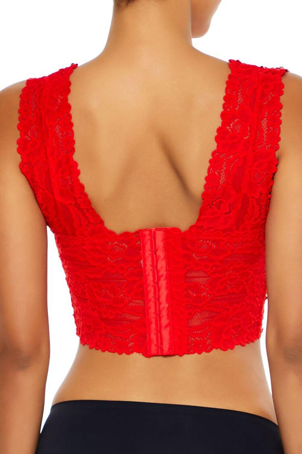 Sequin Lace Lingerie Crop Top | Forever 21 Product Image