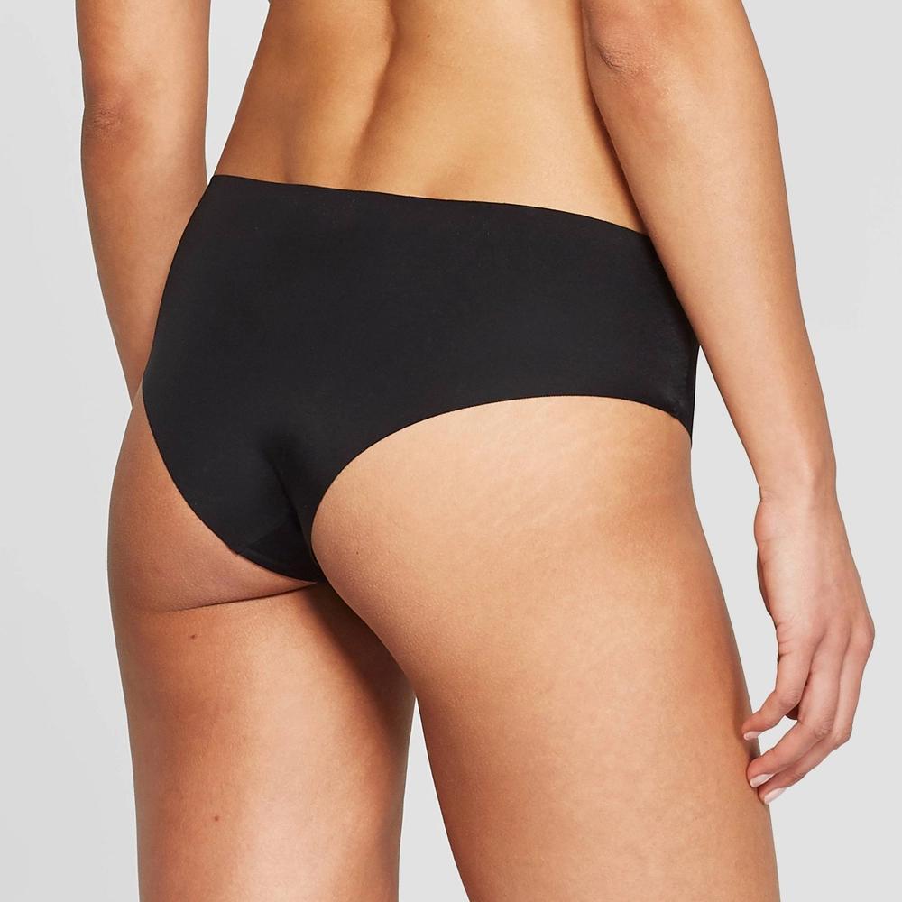 Women's Invisible Edge Cheeky Underwear - Auden™ Black M: Seamless Low Rise Pull-On Panties Product Image