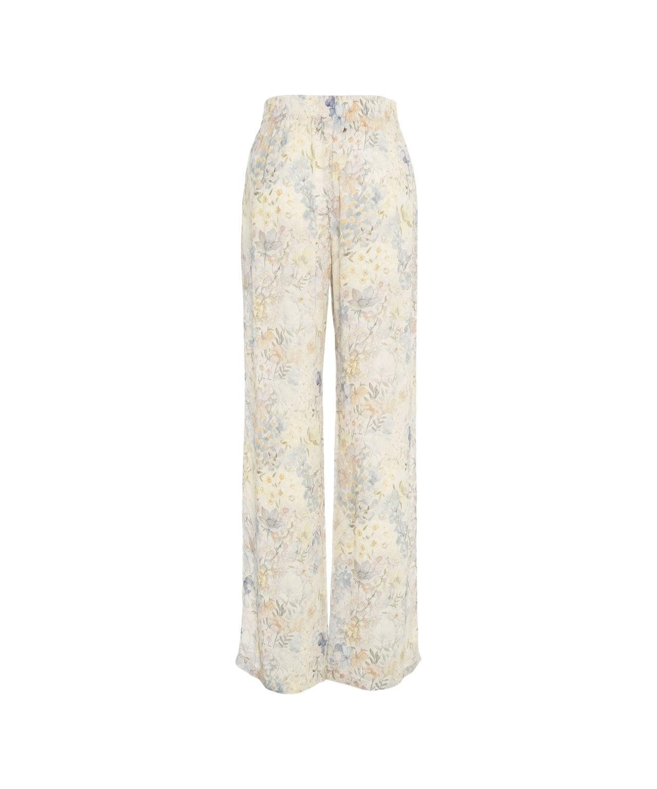 Wide leg pants with floral print Product Image