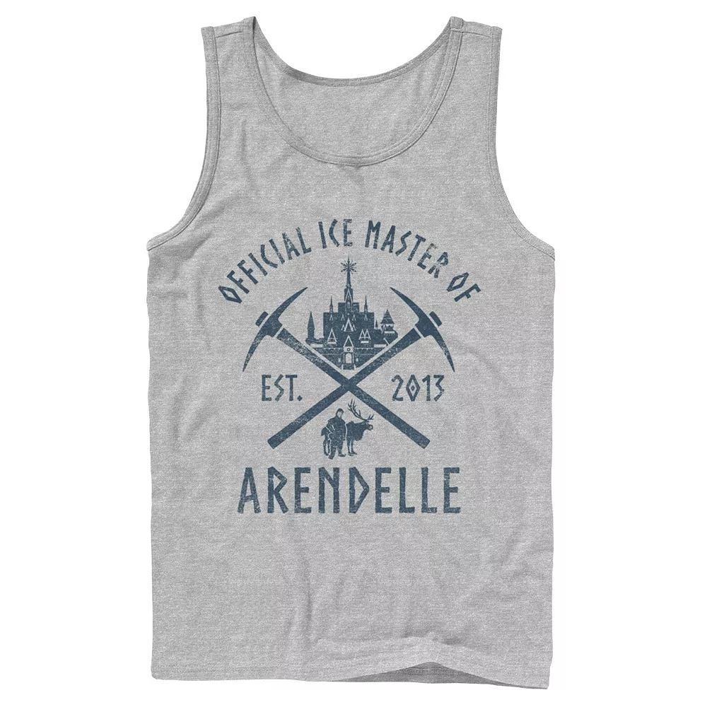 Men's Disney Frozen Official Ice Master Of Arendelle Tank Top, Boy's, Size: Large, Athletic Grey Product Image