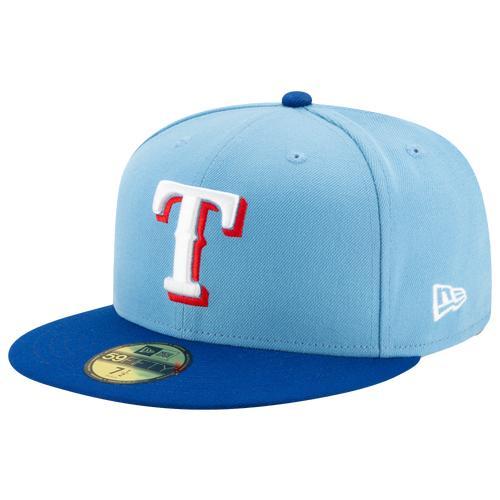 Men's New Era Royal Texas Rangers Game Authentic Collection On-Field 59FIFTY Fitted Hat, Size: 7 1/4, Blue Product Image