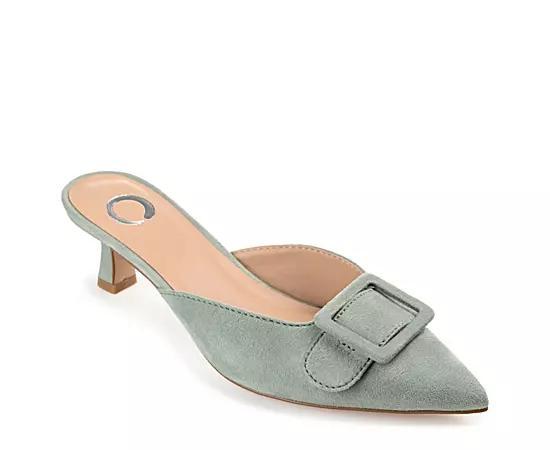 Journee Vianna Women's Heels, Size: 5.5 Wide, Blue Product Image