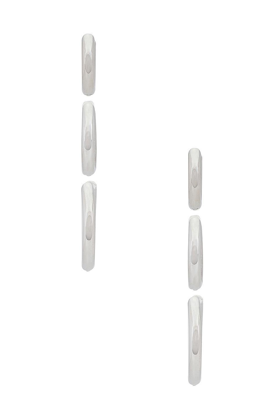 Triples Hoop Set SHASHI Product Image