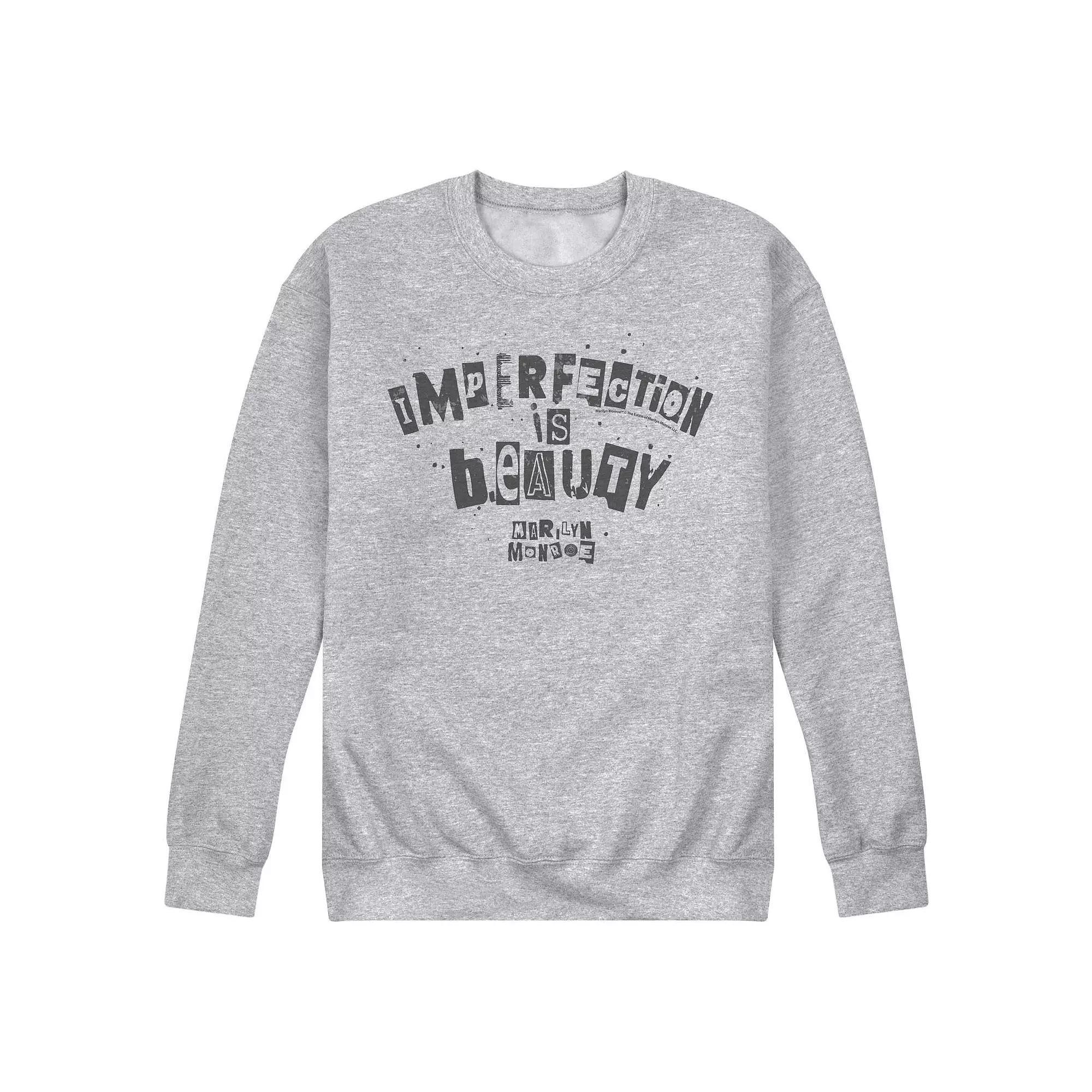 Mens Marilyn Monroe Imperfection Sweatshirt Product Image