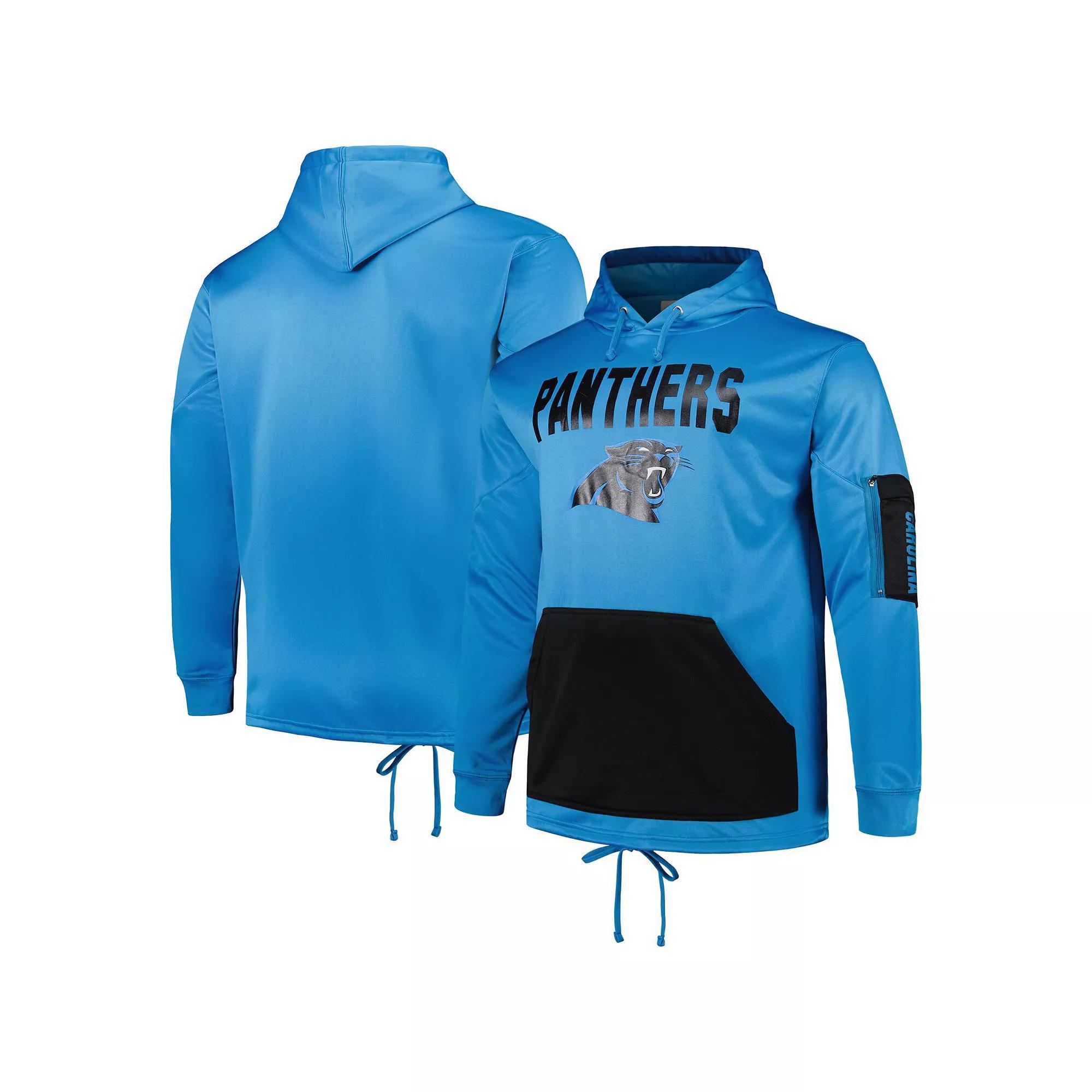 Men's Fanatics Branded Blue Carolina Panthers Pullover Hoodie, Size: XLT Product Image