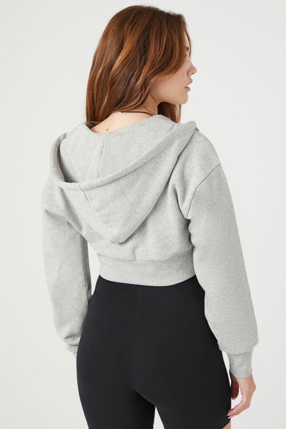 Cropped Zip-Up Hoodie | Forever 21 Product Image