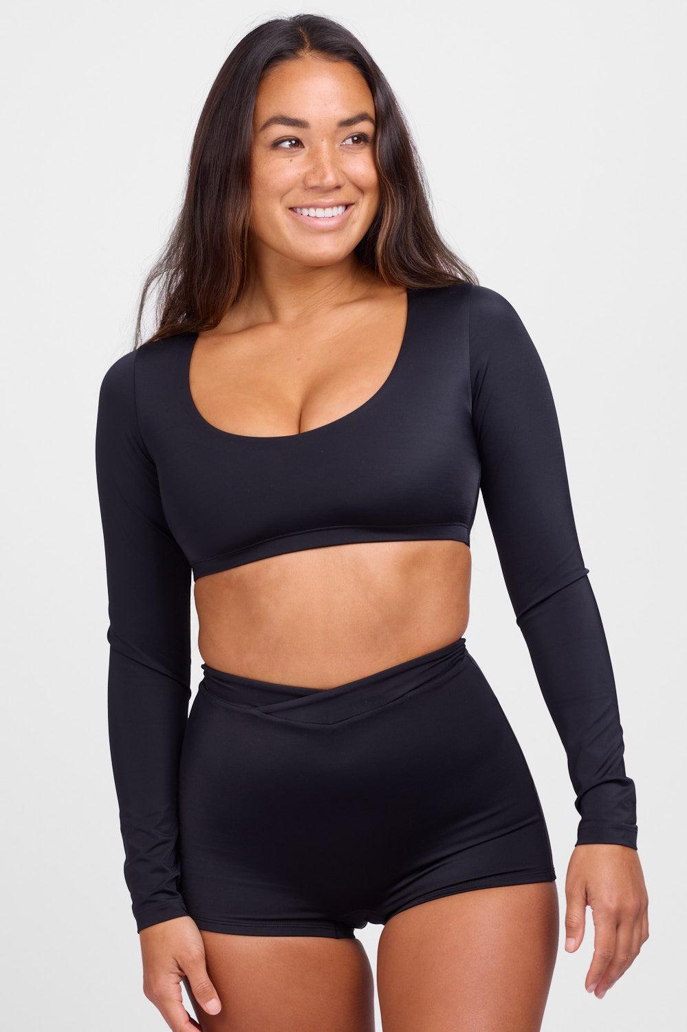 Avalon Long Sleeve Crop Rashguard Product Image