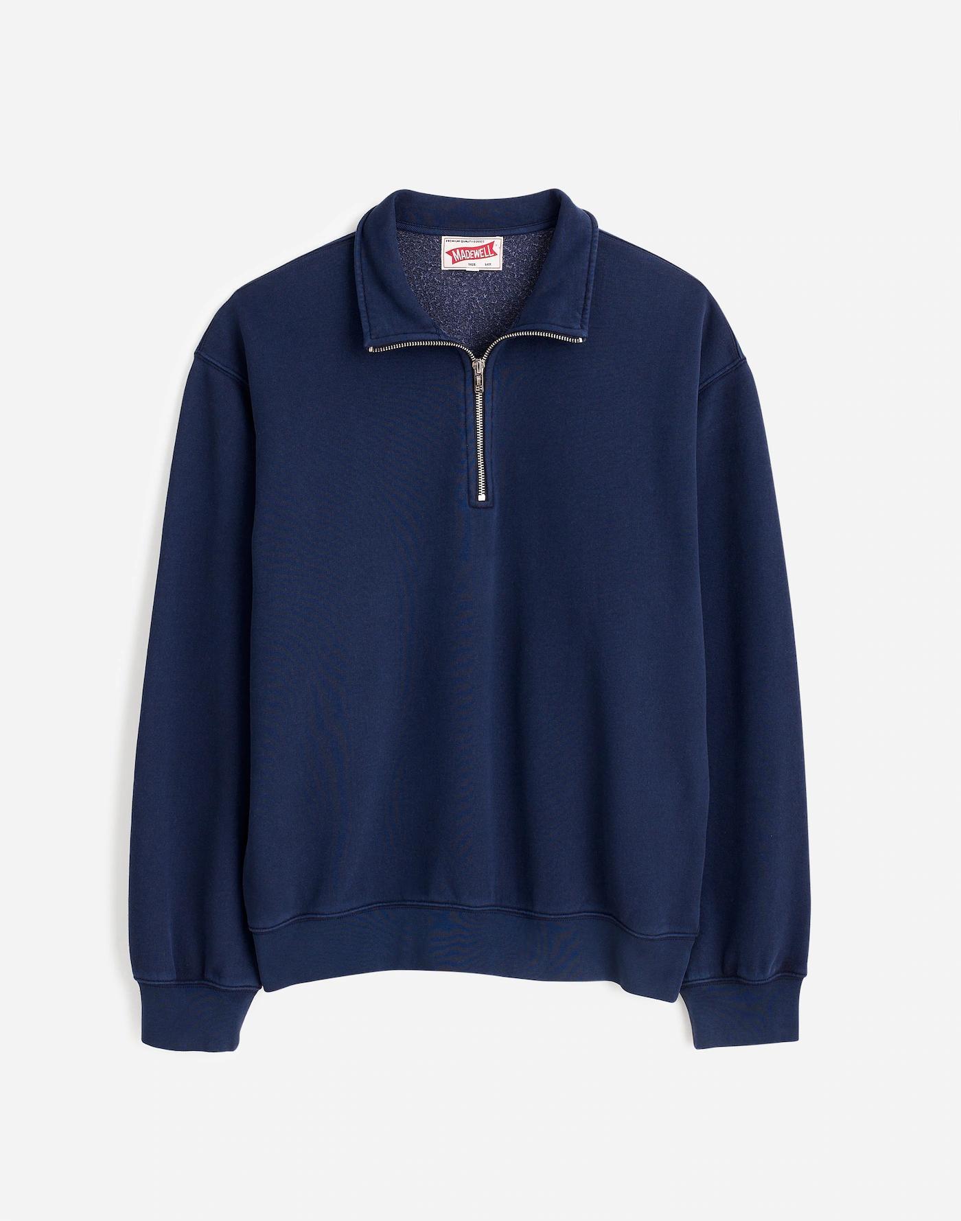 The McCarren Midweight Quarter Zip Sweatshirt Product Image