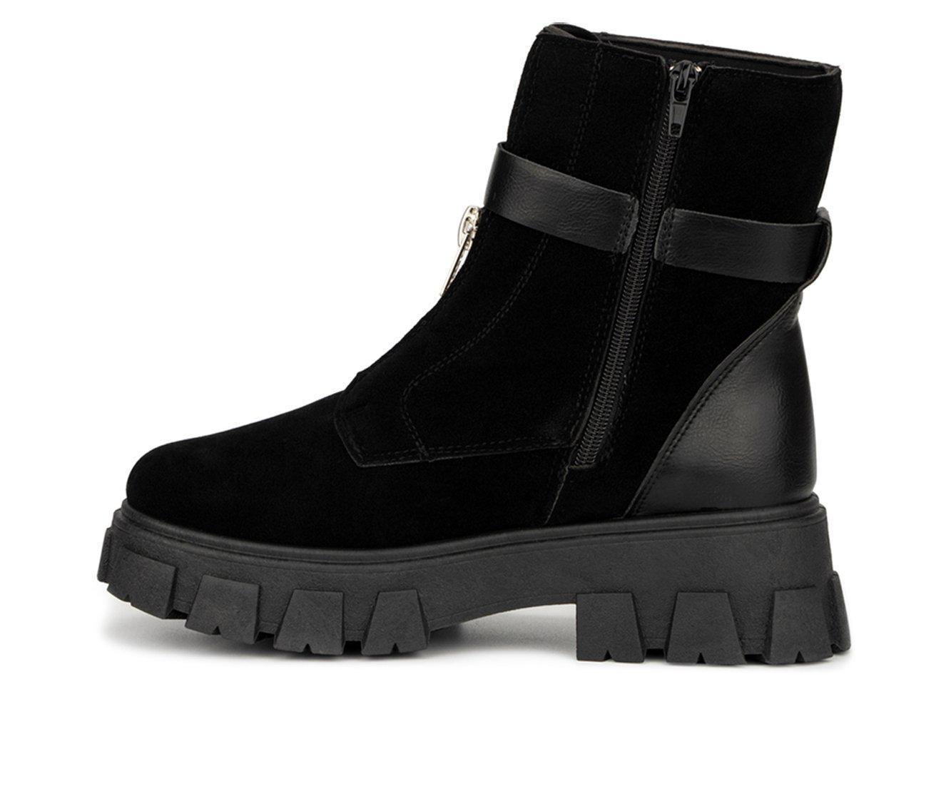 Women's Olivia Miller Angie Lugged Boots Product Image