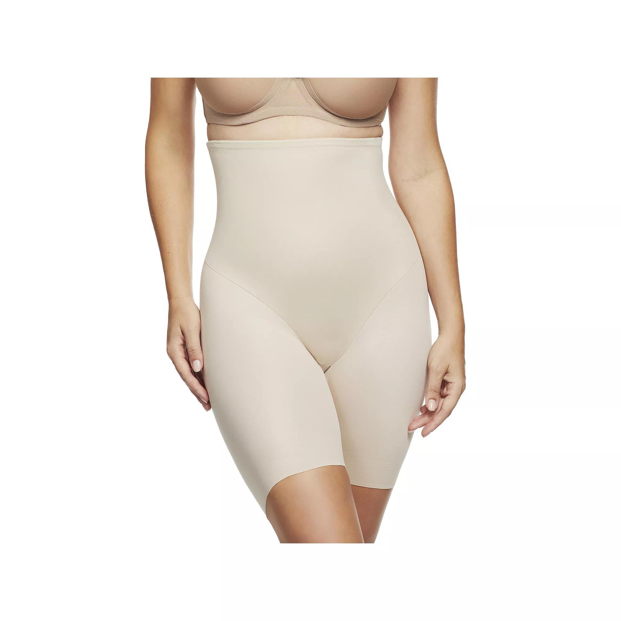 Naomi & Nicole Firm Control Shapewear Luxe High Waist Thigh Slimmer 7089, Womens Product Image