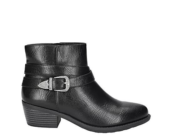 Easy Street Skyler Women's Western Ankle Boots, Size: 6, Black Product Image