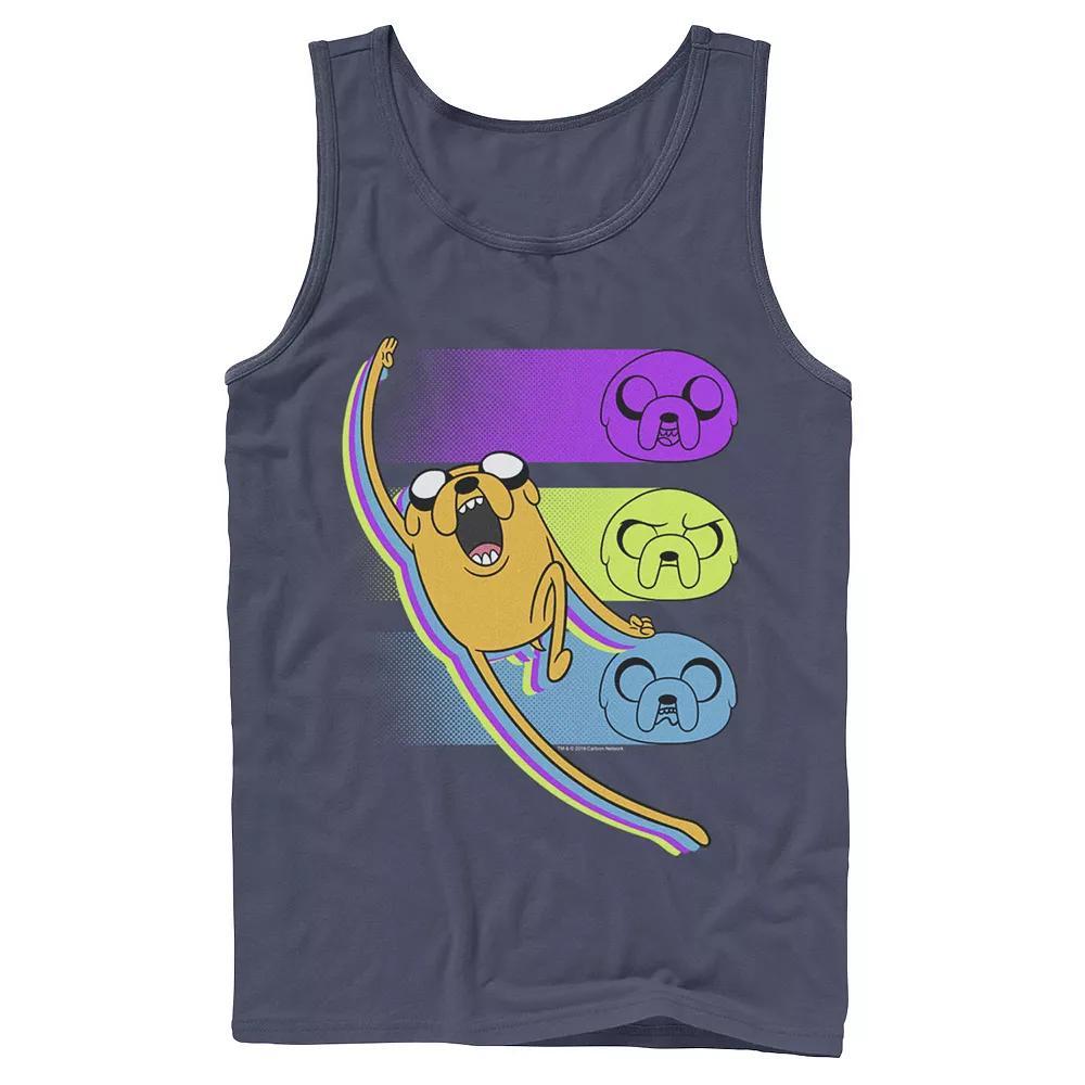 Men's Cartoon Network Adventure Time Jake Emotions Tank Top, Size: XL, Red Product Image