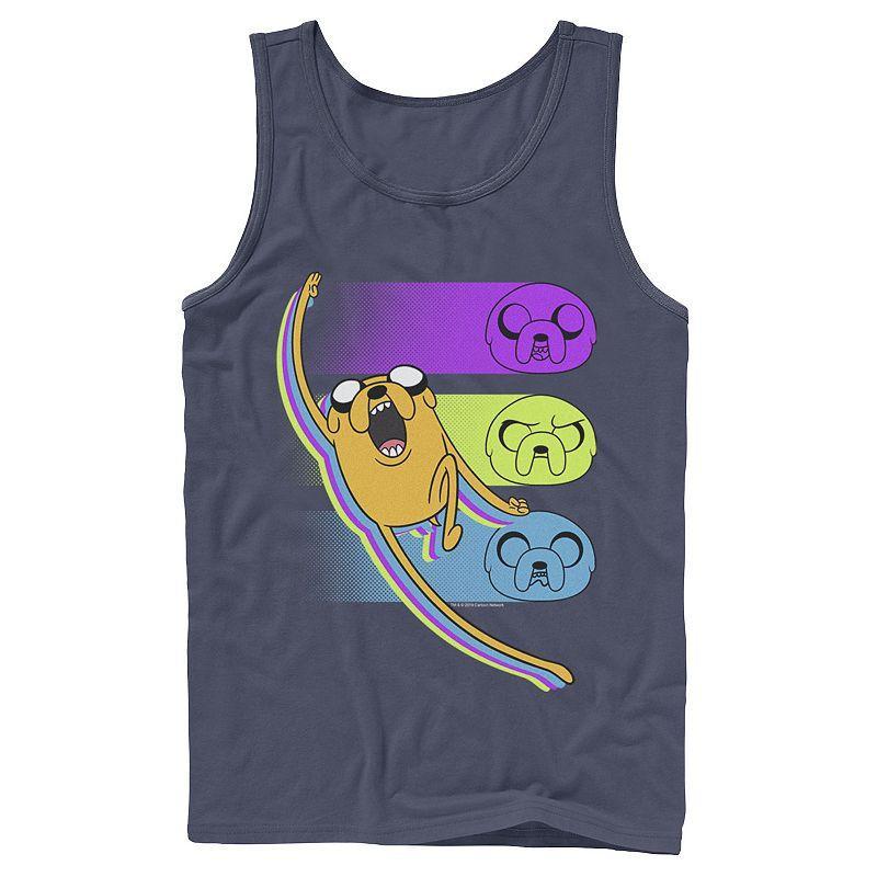 Men's Cartoon Network Adventure Time Jake Emotions Tank Top, Size: XL, Red Product Image