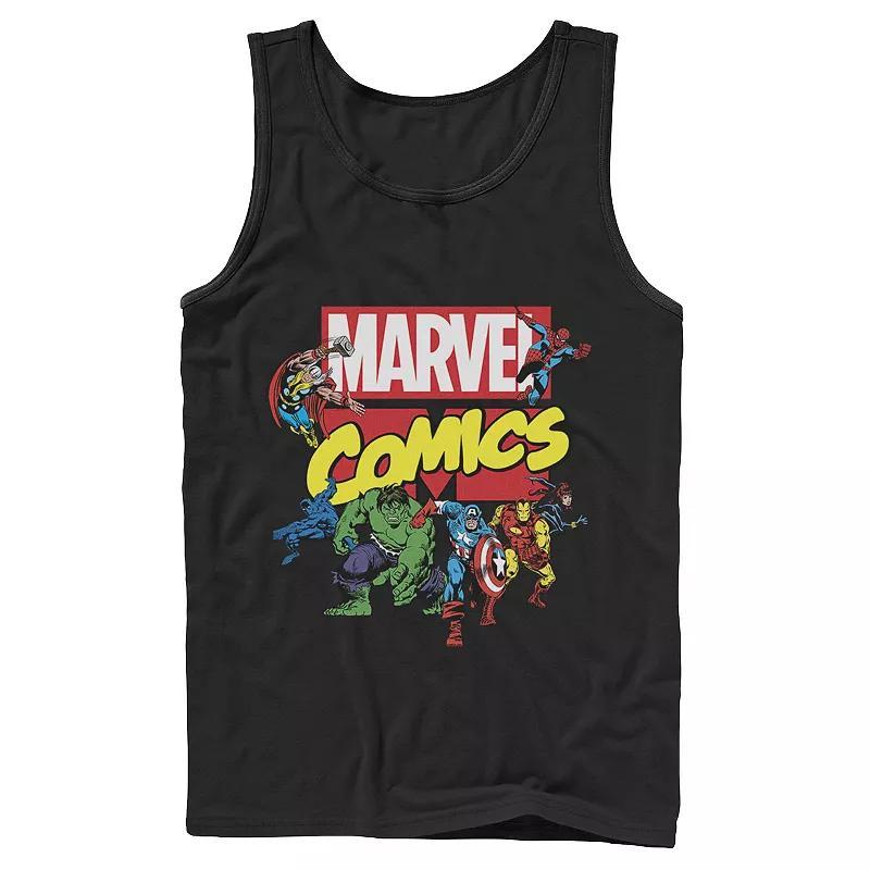 Men's Jurassic Park All White Spray Paint Stencil Movie Logo Tank Top, Size: Small, Grey Product Image
