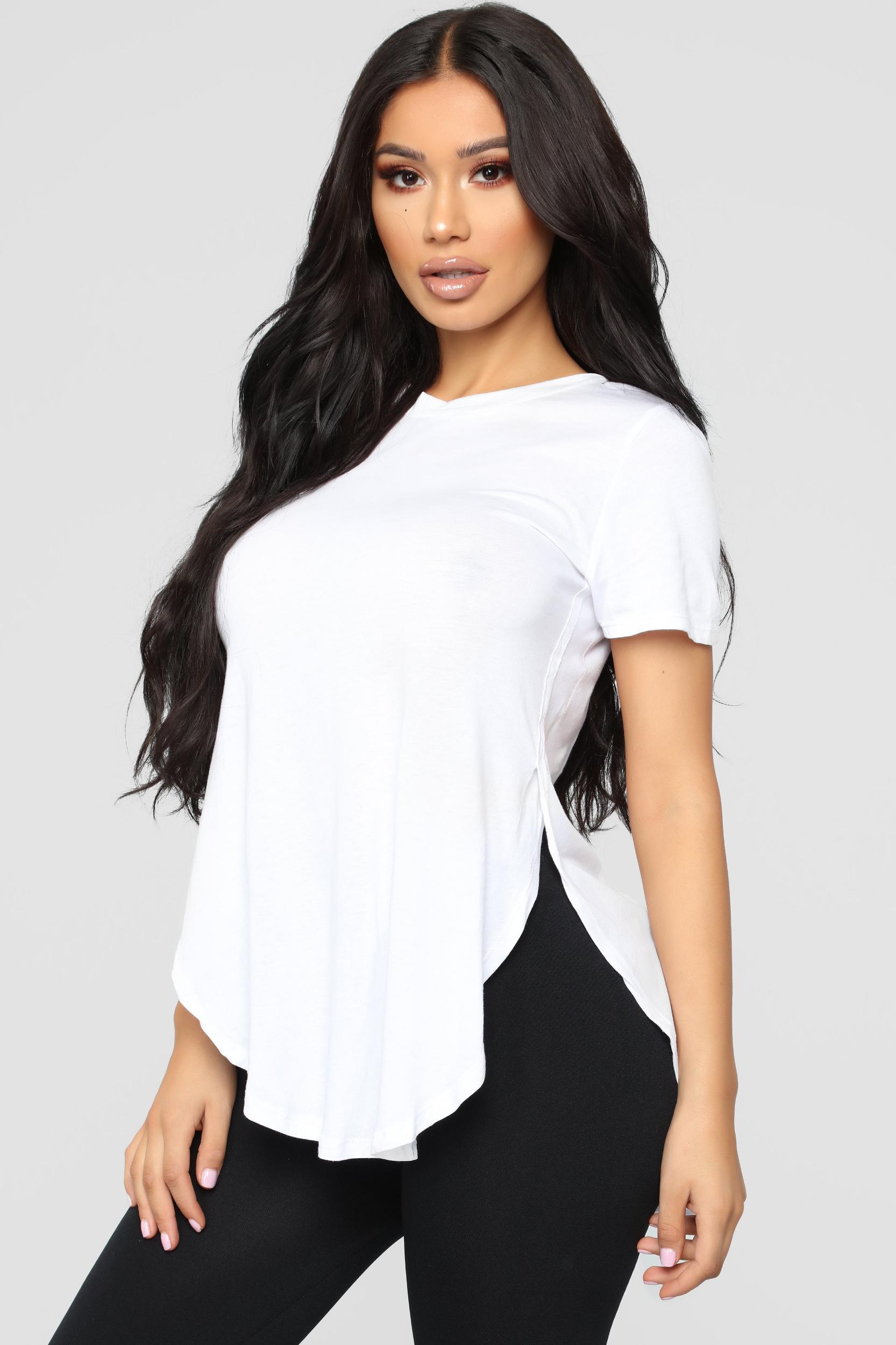 Laid Back Tee - White Product Image