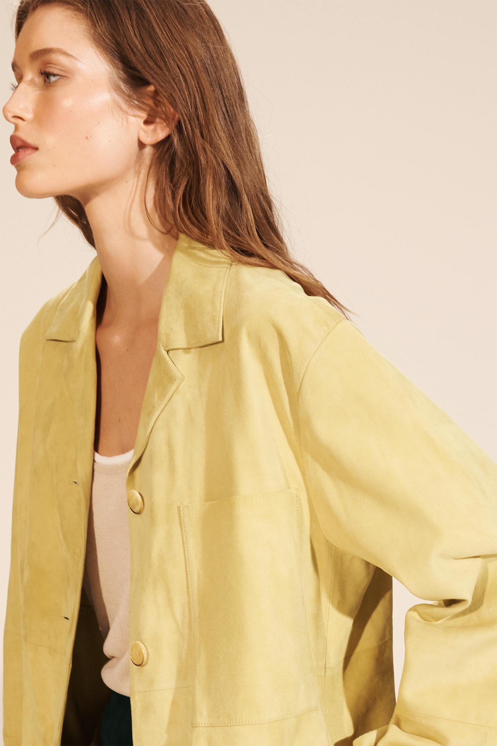 LIMITED EDITION SUEDE LEATHER POCKET SHIRT Product Image