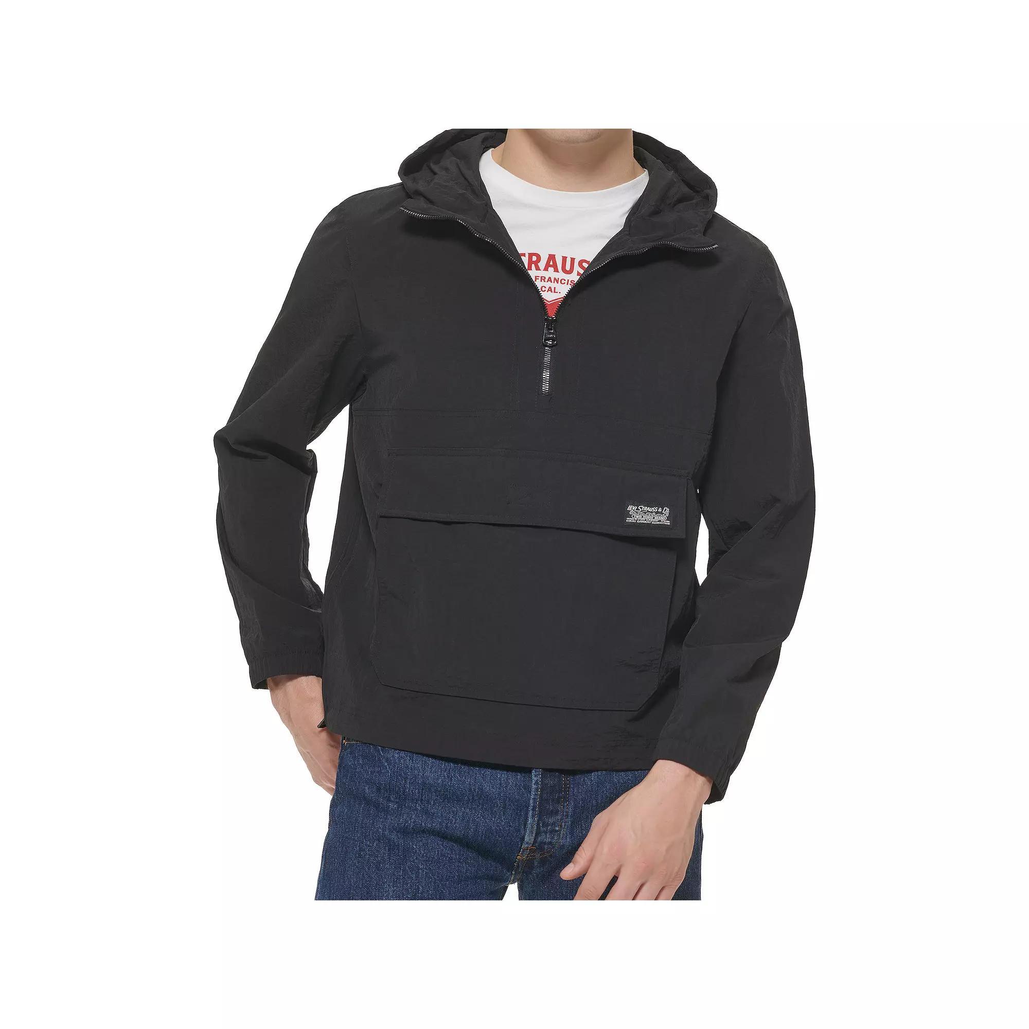 Men's Levi's® Pullover Jacket with Hood, Size: XXL, Blue Product Image