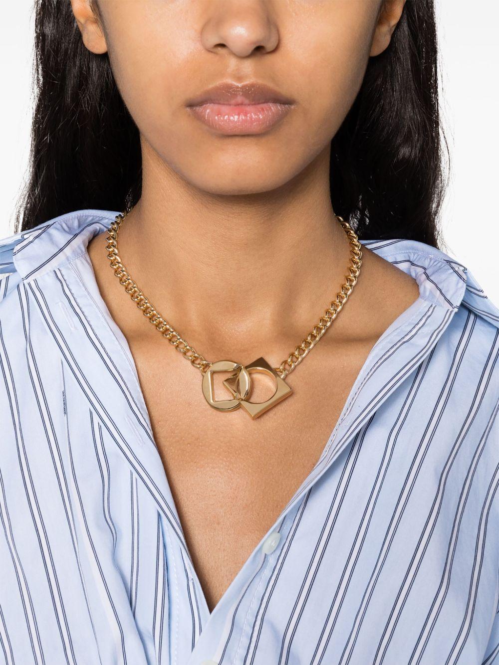 Le Collier Rond Carré choker necklace Product Image