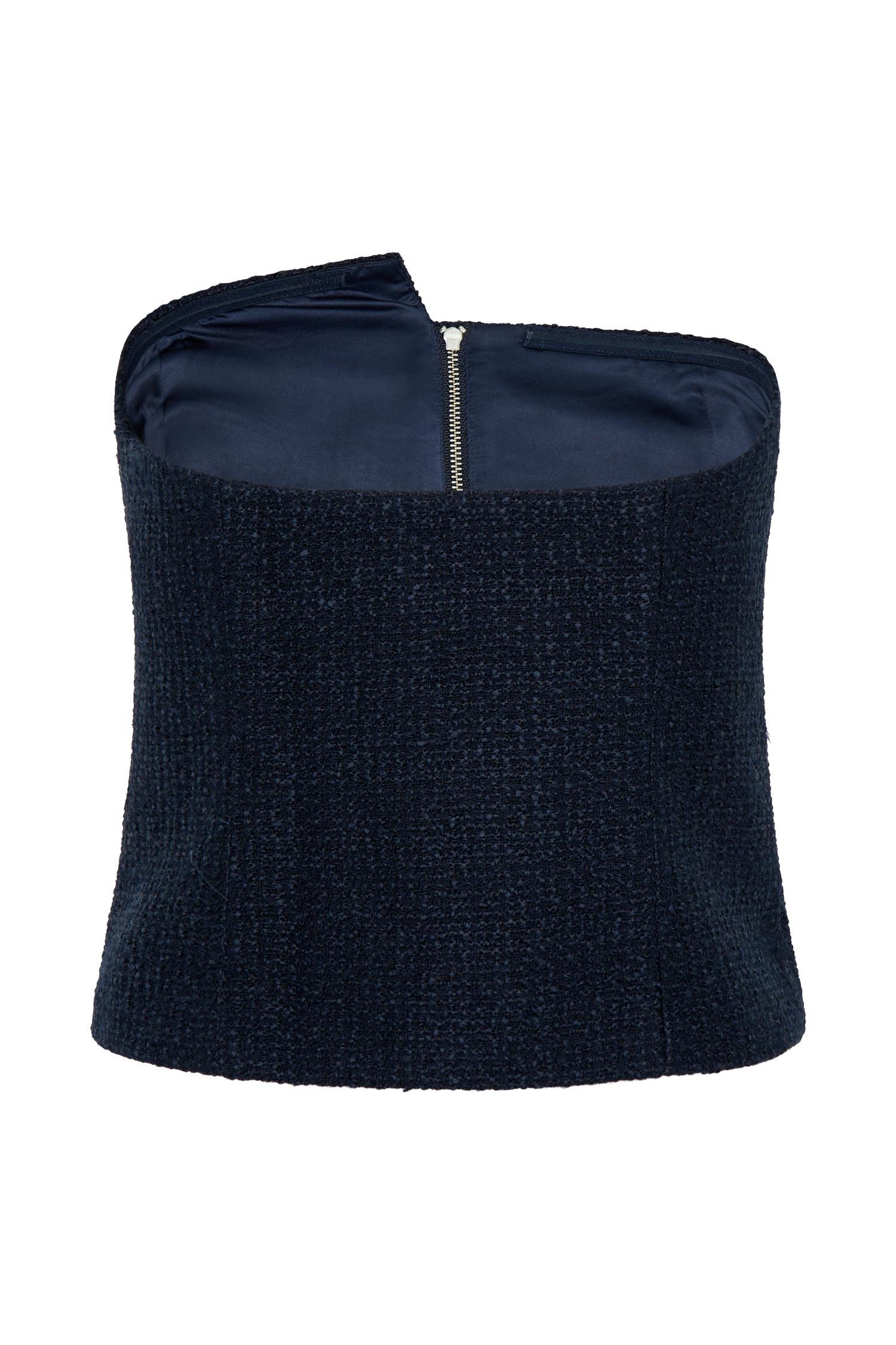 Parker Boucle Shorts - Midnight Blue Product Image